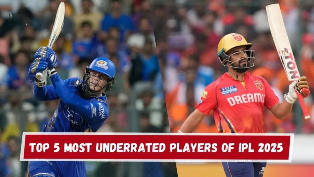 Top 5 Most Underrated Players of IPL 2025