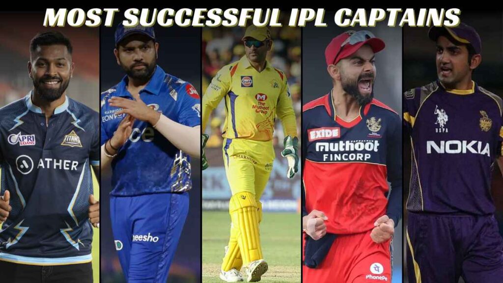 Top 5 Most Successful Captains in IPL History