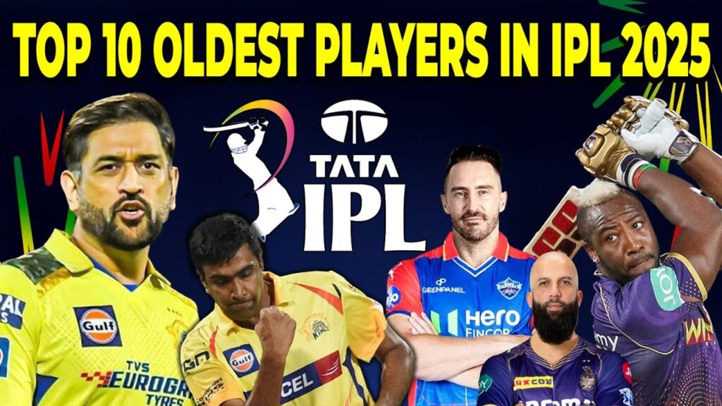 Top 10 Oldest Players in IPL 2025