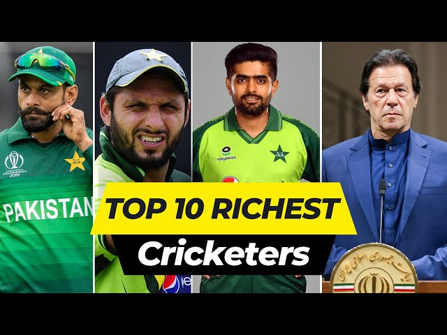 Top 10 Richest Pakistani Cricketers