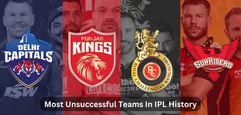 Top 10 Unsuccessful Teams in IPL History