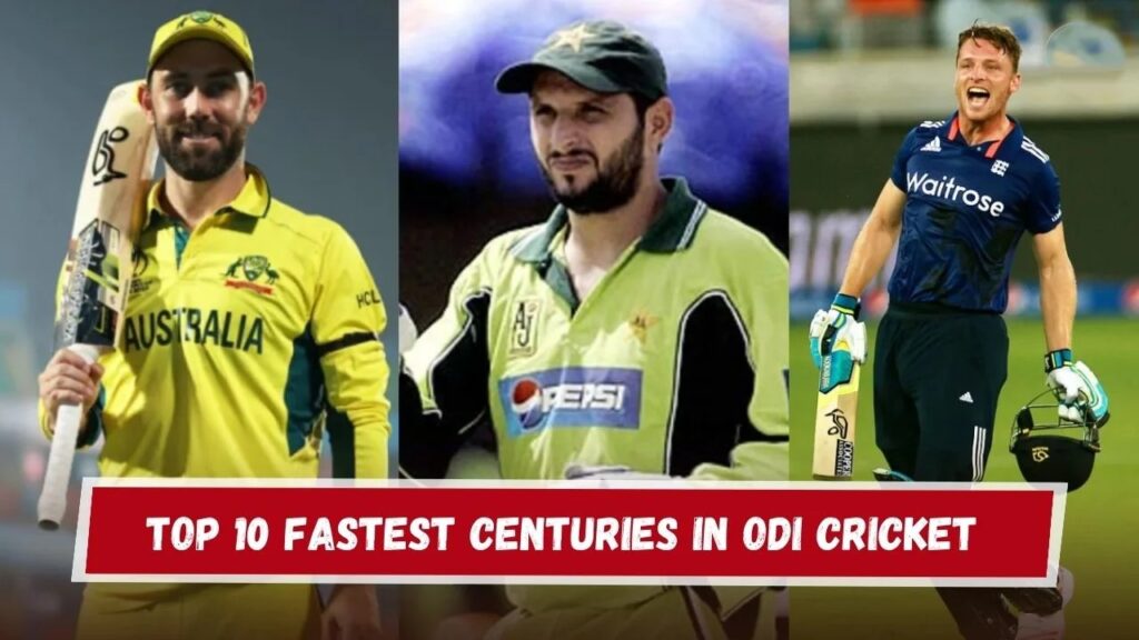 Fastest Centuries In ODI Cricket