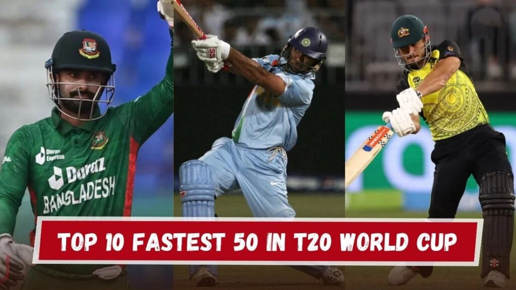 Fastest 50s In T20 World Cup