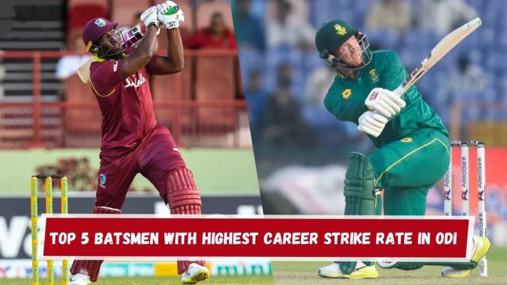 Highest Career Strike Rate in ODI