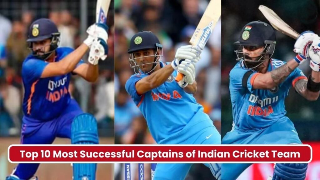 Most Successful Captains of Indian Cricket Team